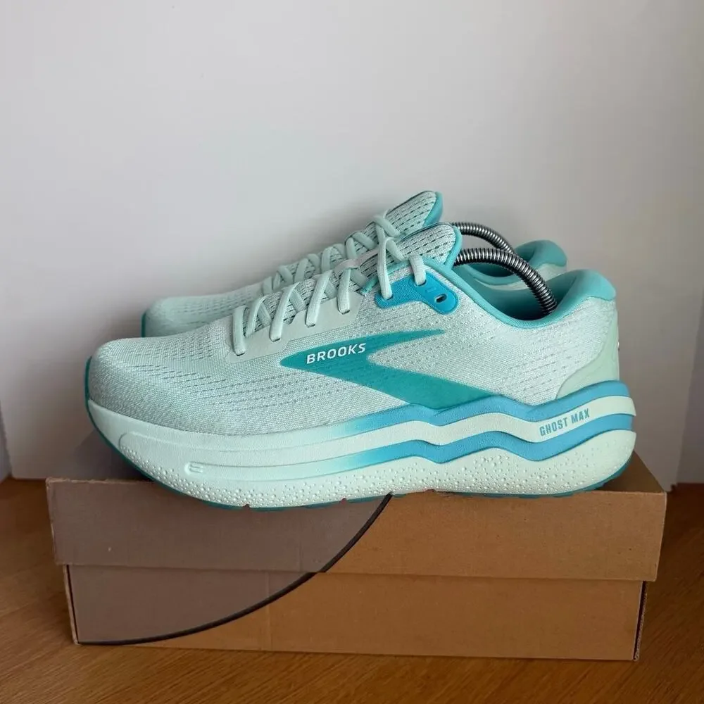 Brooks Ghost Max 2 ‘Honey Dew Blue’ Men Running Sneakers- SZ 10.5